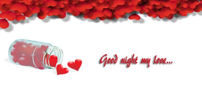 Messages romantic love good night Romantic Good