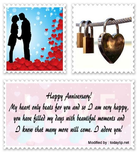 Happy anniversary messages | Anniversary wishes for lovers